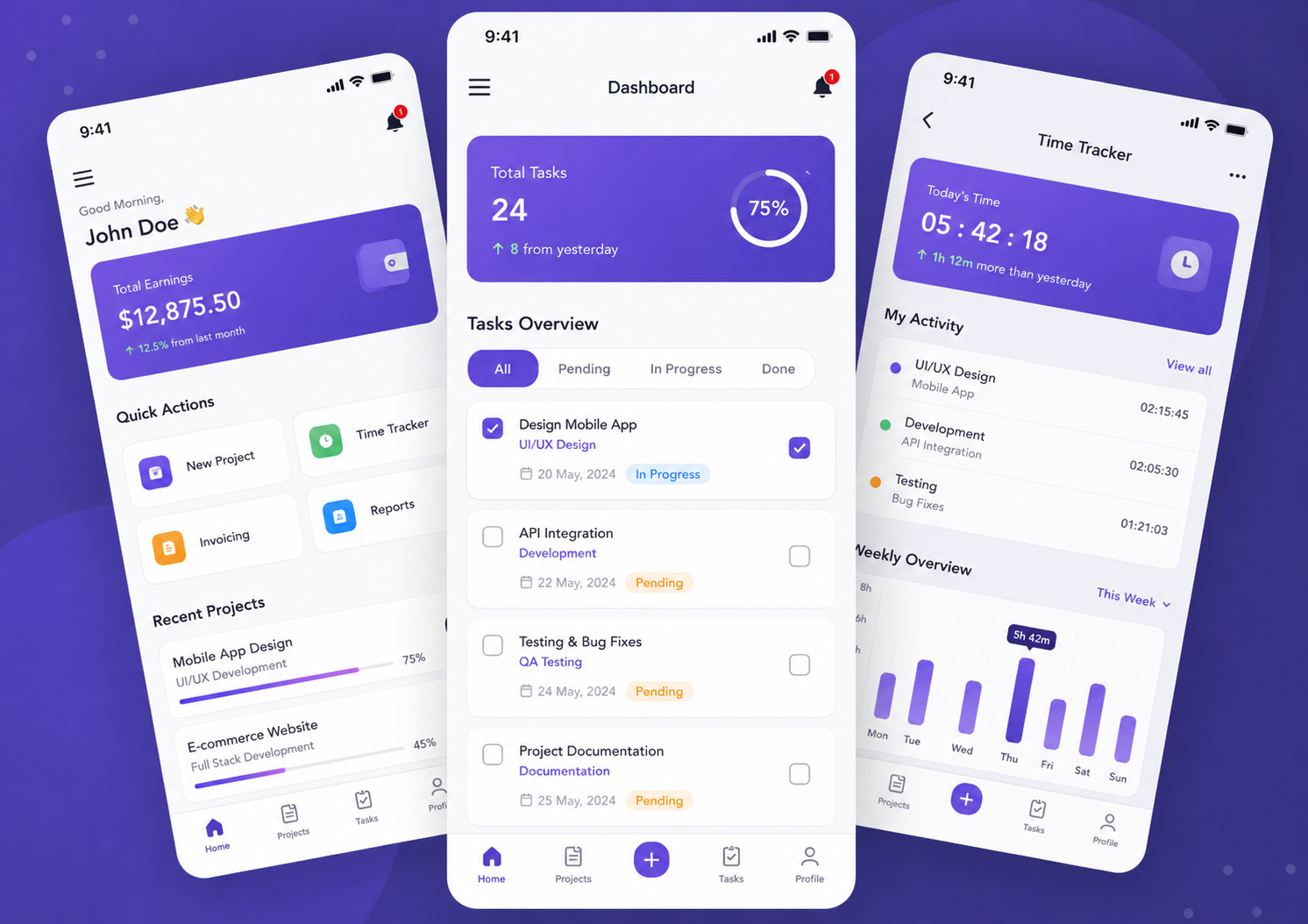 Productivity Mobile Application